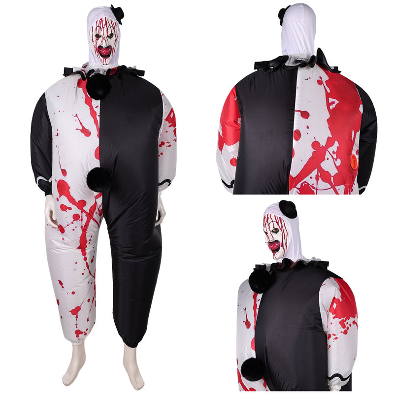 Terrifier Art The Clown Cosplay Costume For Adult Man Female Halloween Costume