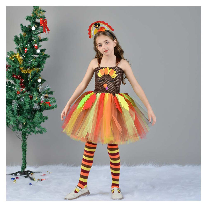 Thanksgiving turkey Cosplay Costume Outfits Halloween Carnival Suit