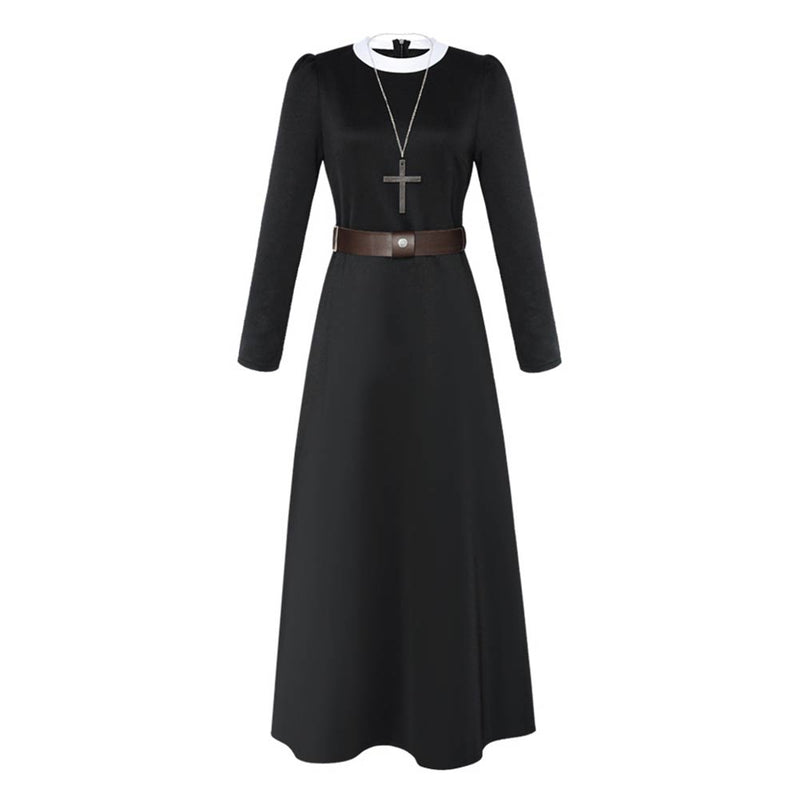 The Conjuring Nun Cosplay Costume Outfits Halloween Carnival Suit