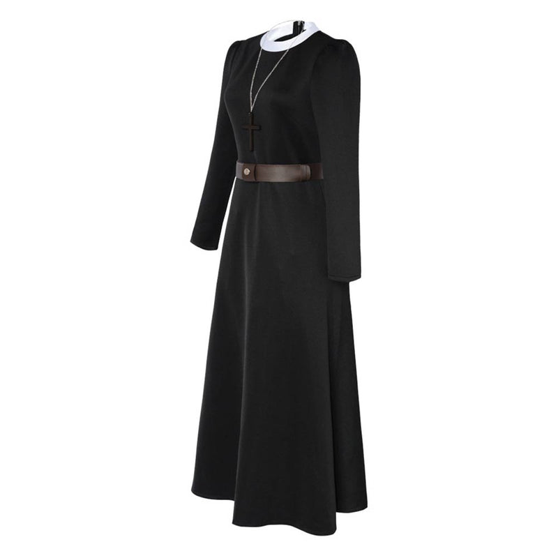 The Conjuring Nun Cosplay Costume Outfits Halloween Carnival Suit