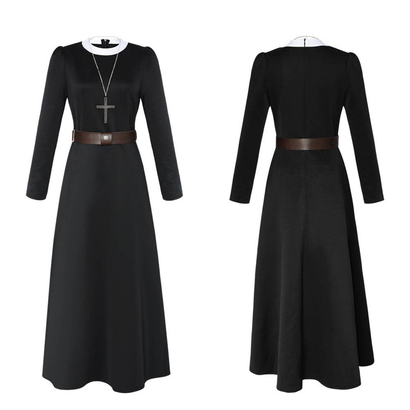 The Conjuring Nun Cosplay Costume Outfits Halloween Carnival Suit