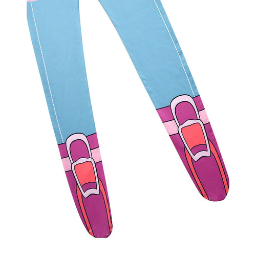 The Creature Cases: Kit Casey Fox Kids Cosplay Costume Jumpsuit Fancy Outfits Halloween Costume GirlKidsCostume