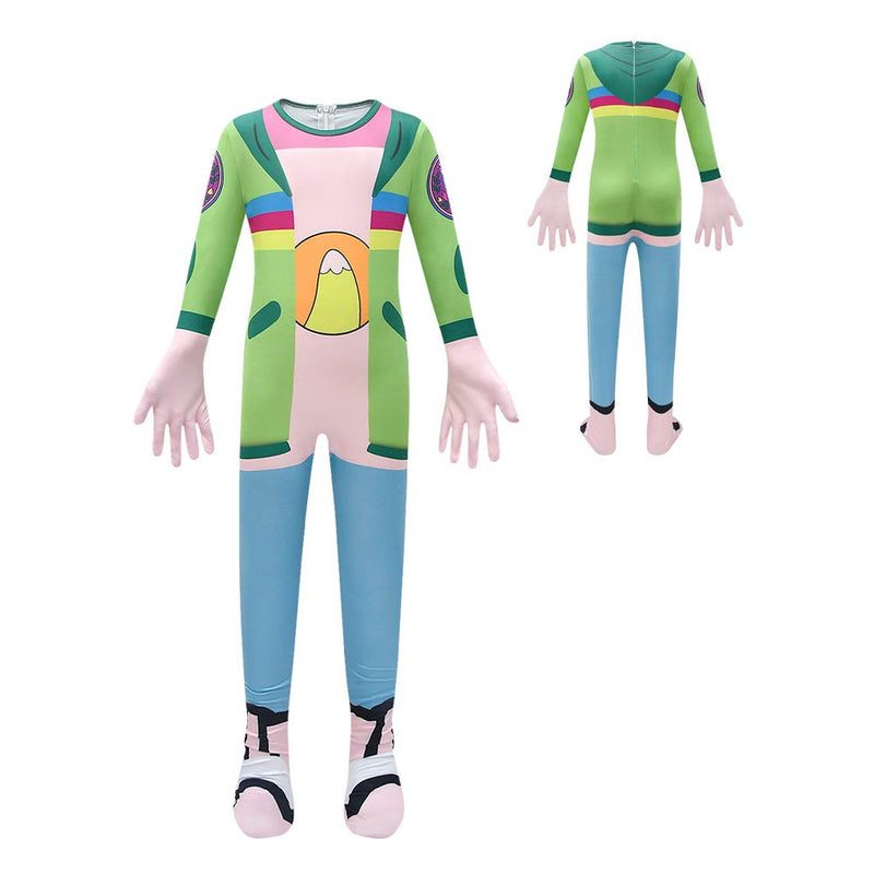 The Creature Cases: Sam Snow Kids Cosplay Costume Jumpsuit Fancy Outfits Halloween Carnival Suit BoysKidsCostume