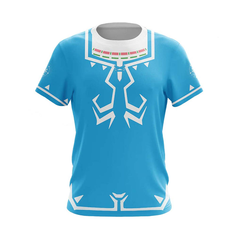 The Legend of Zelda Link Cosplay T-shirt Men Women 3D Print Short Sleeve Shirt