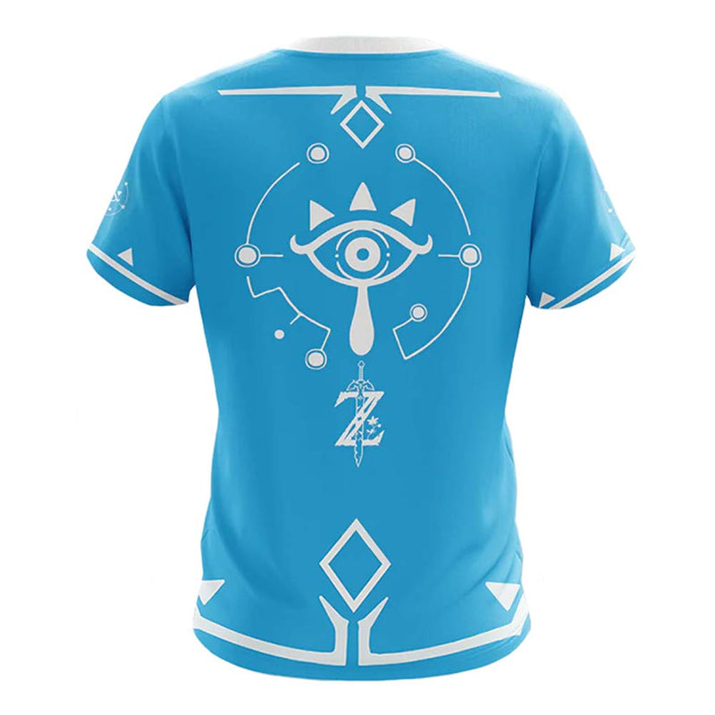 The Legend of Zelda Link Cosplay T-shirt Men Women 3D Print Short Sleeve Shirt