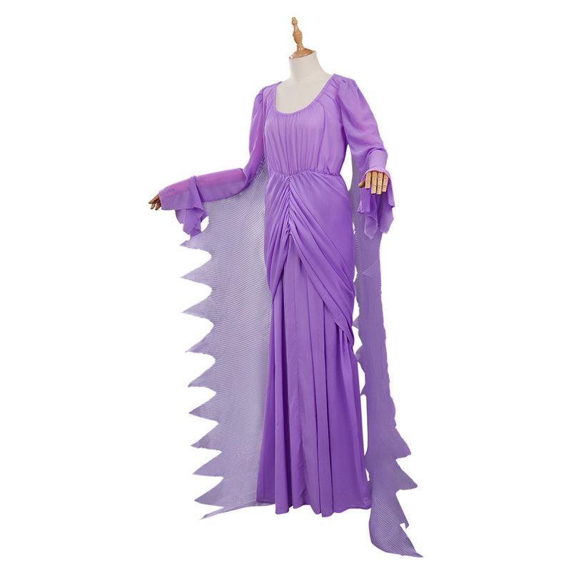 The Munsters Lily Munster Cosplay Costume Outfits Halloween Carnival Suit