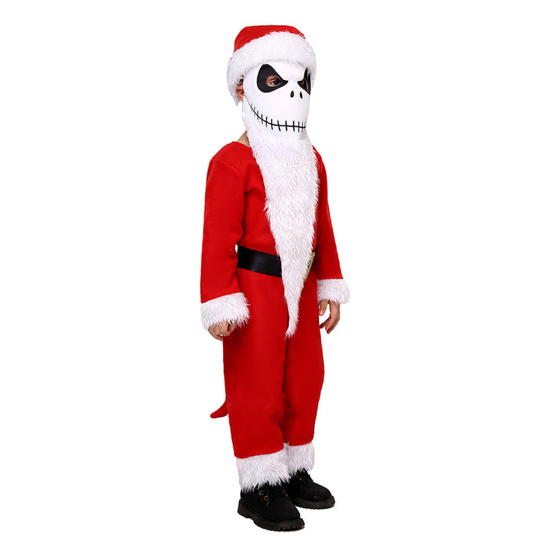 SeeCosplay The Nightmare Before Christmas Jack Skellington Kids Children Cosplay Outfits Christmas Carnival Suit BoysKidsCostume