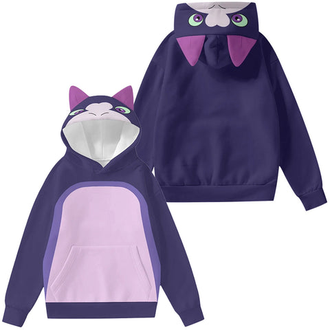 The Owl House Stringbean  Cosplay Hoodie 3D Printed Hooded Sweatshirt Kids Children Casual Streetwear Pullover