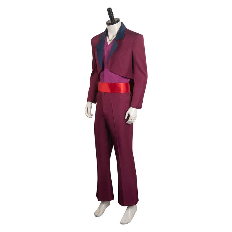 Purim Costumes The Princess Red Adult Mens Villain Party Carnival Halloween Cosplay Costume