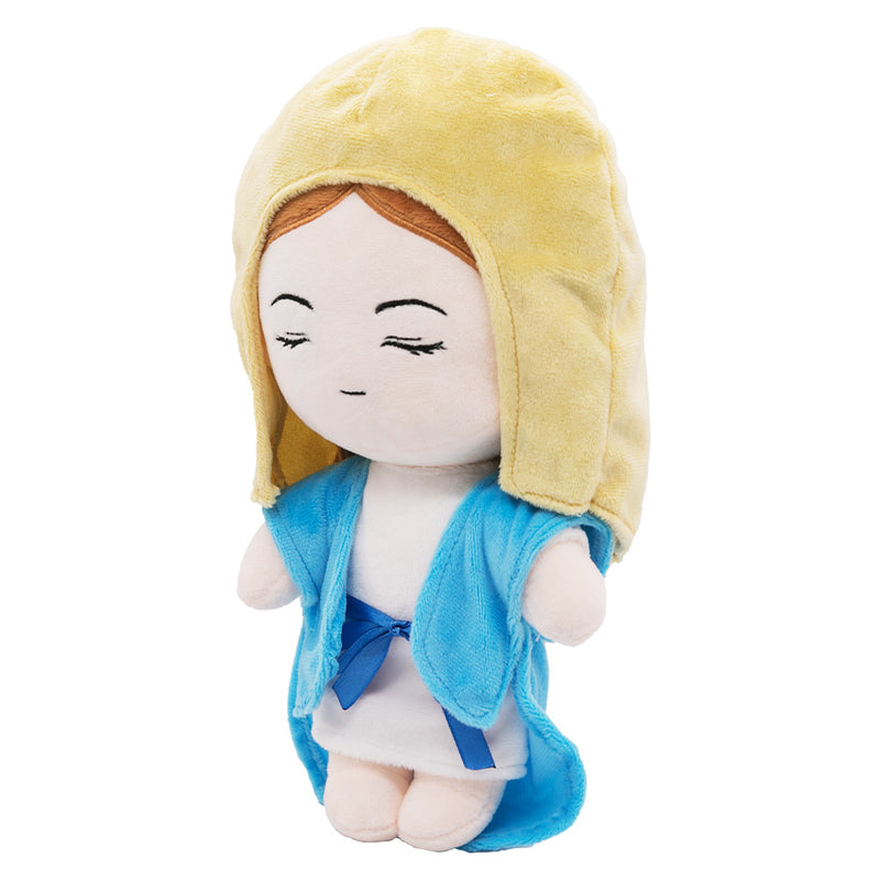 The Virgin Mary Cosplay Plush Toys Cartoon Soft Stuffed Dolls Mascot Birthday Xmas Gift