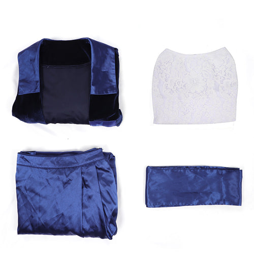 Titanic Rose DeWitt Bukater Cosplay Costume Dress Outfits Halloween Carnival Suit