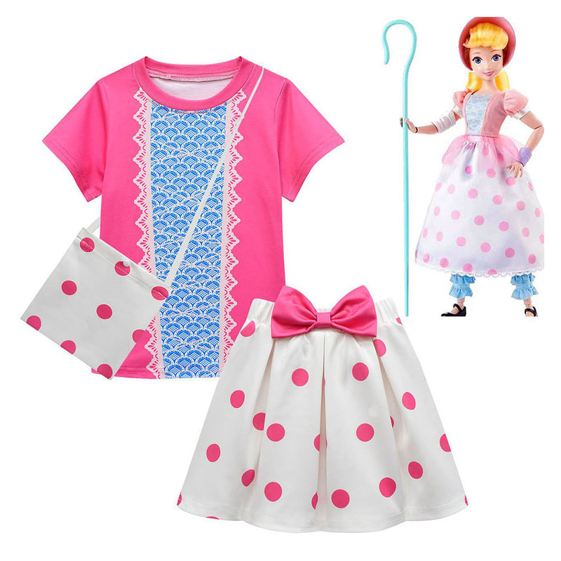 Toy Story Bo Peep  Cosplay Costume Outfits Halloween Carnival Party Disguise Suit