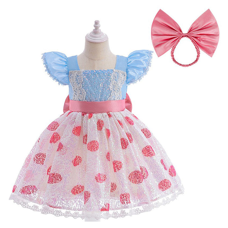 Toy Stoys Bo Peep Cosplay Costume Outfits Halloween Carnival Suit