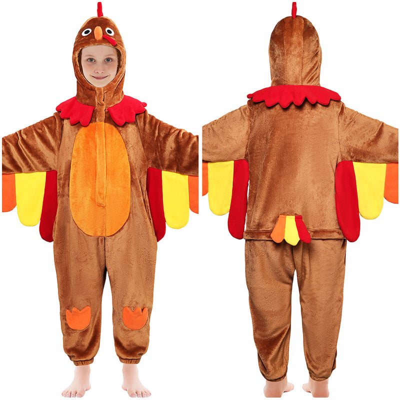 Turkey - child animal series onesie - OLAOLA Original designr