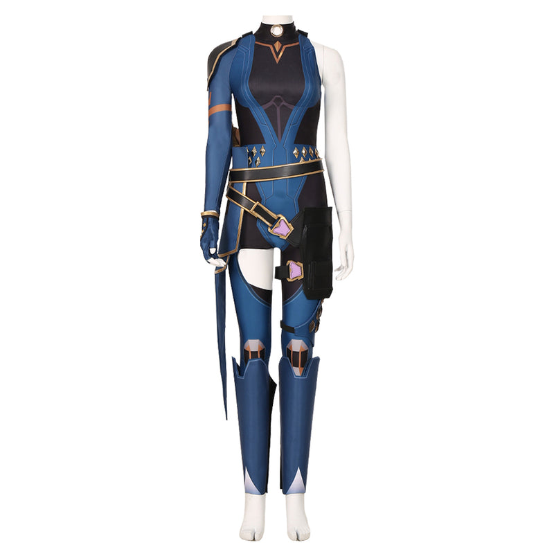 VALORANT -  Reyna Cosplay Costume Outfits Halloween Carnival Suit