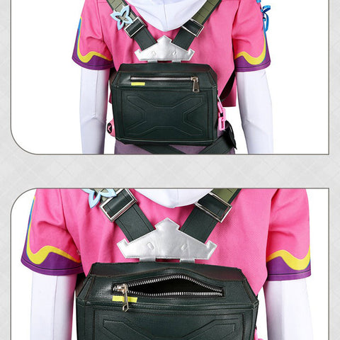 Valorant Clove  Shoulder Bag Cosplay Crossbody Canvas Bags School Bag Unisex Messenger Bag