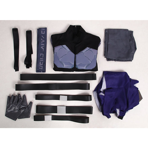 Valorant Omen Cosplay Costume Outfits Halloween Carnival Suit