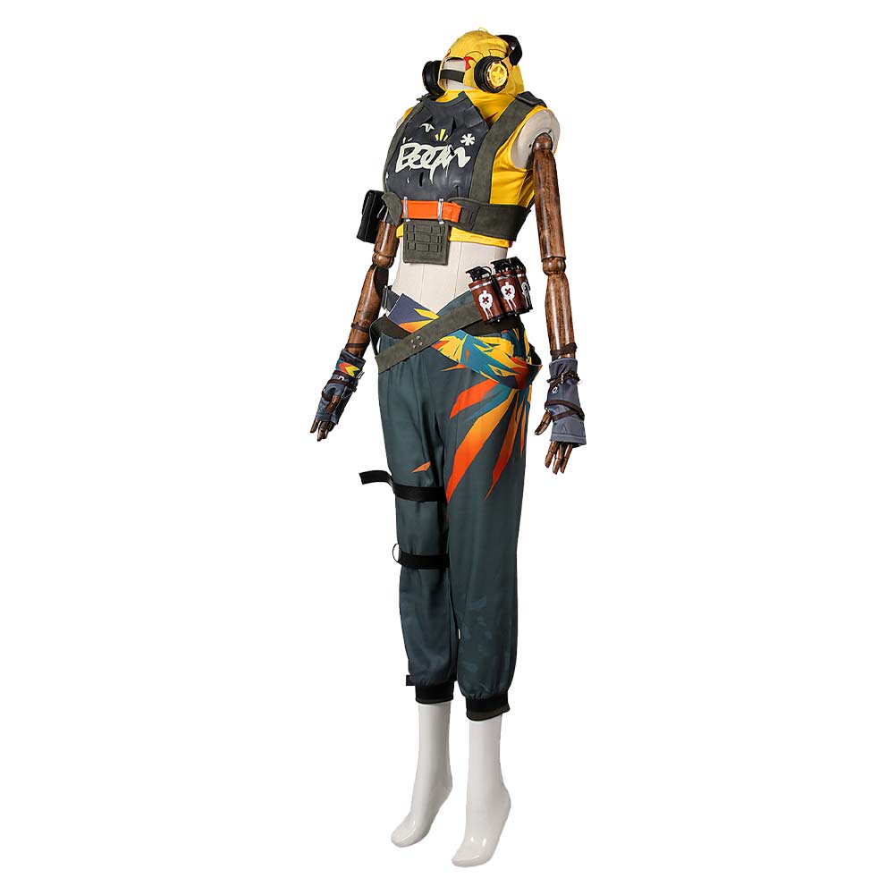VALORANT: Raze Cosplay Costume Outfits Halloween Suit