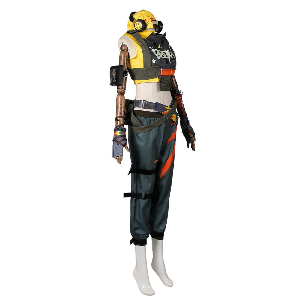 VALORANT: Raze Cosplay Costume Outfits Halloween Suit