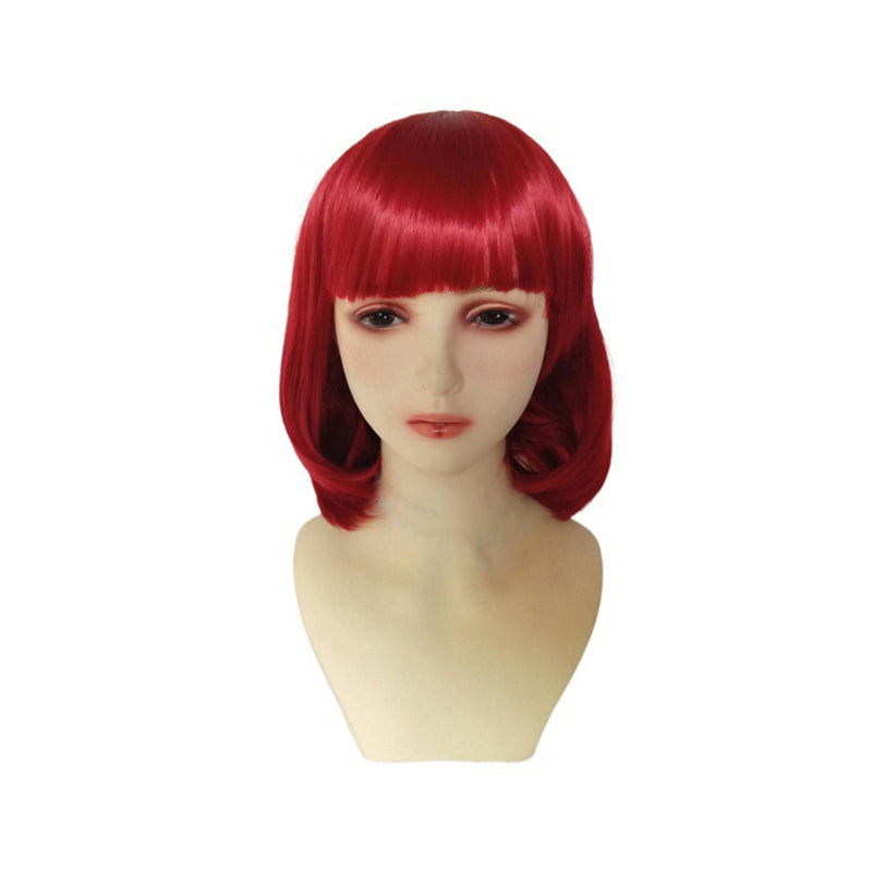 Velma  Cosplay Wig Heat Resistant Synthetic Hair Carnival Halloween Party Props