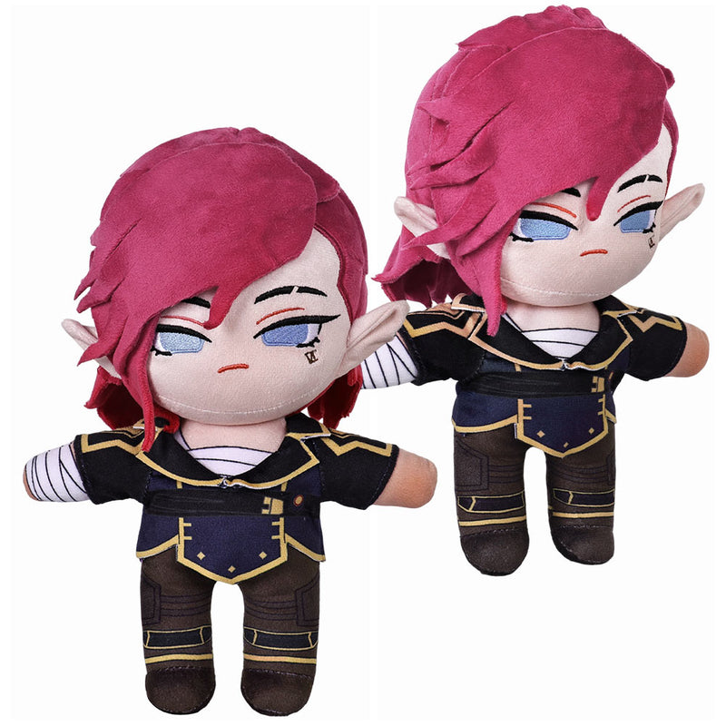 Vi Cosplay Plush Toys Cartoon Soft Stuffed Dolls Mascot Birthday Xmas Gift