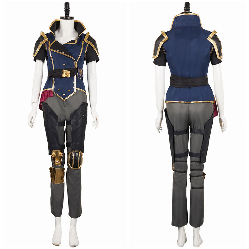 Vi lol Cosplay Costume Outfits Halloween Carnival Suit cos cosplay