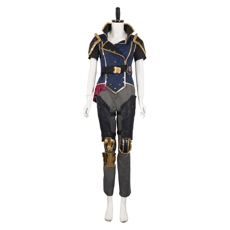 Vi lol Cosplay Costume Outfits Halloween Carnival Suit cos cosplay