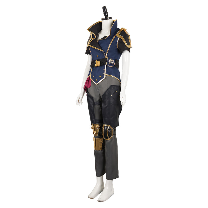 Vi lol Cosplay Costume Outfits Halloween Carnival Suit cos cosplay