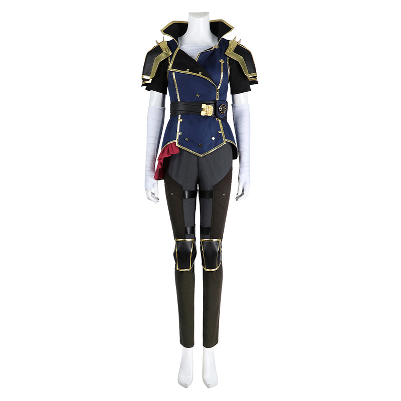 Vi The Piltover Enforcer Cosplay Costume Outfits Halloween Carnival Suit