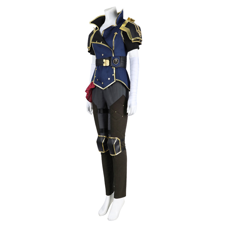 Vi The Piltover Enforcer Cosplay Costume Outfits Halloween Carnival Suit