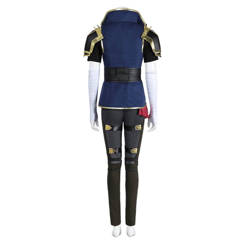 Vi The Piltover Enforcer Cosplay Costume Outfits Halloween Carnival Suit