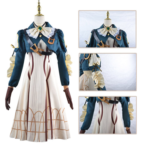Violet Evergarden Violet Evergarden Cosplay Costume Outfits Halloween Carnival Suit