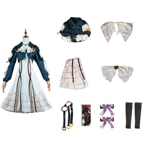 Violet Evergarden Violet Evergarden Cosplay Costume Outfits Halloween Carnival Suit