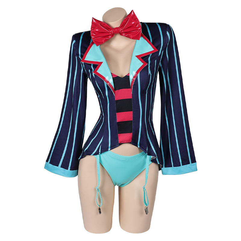 vox Cosplay Costume Outfits Halloween Carnival Suit Lingerie for Women Hazbin Hotel