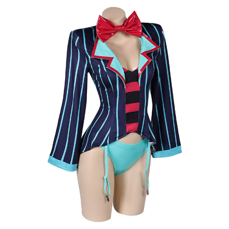 vox Cosplay Costume Outfits Halloween Carnival Suit Lingerie for Women Hazbin Hotel