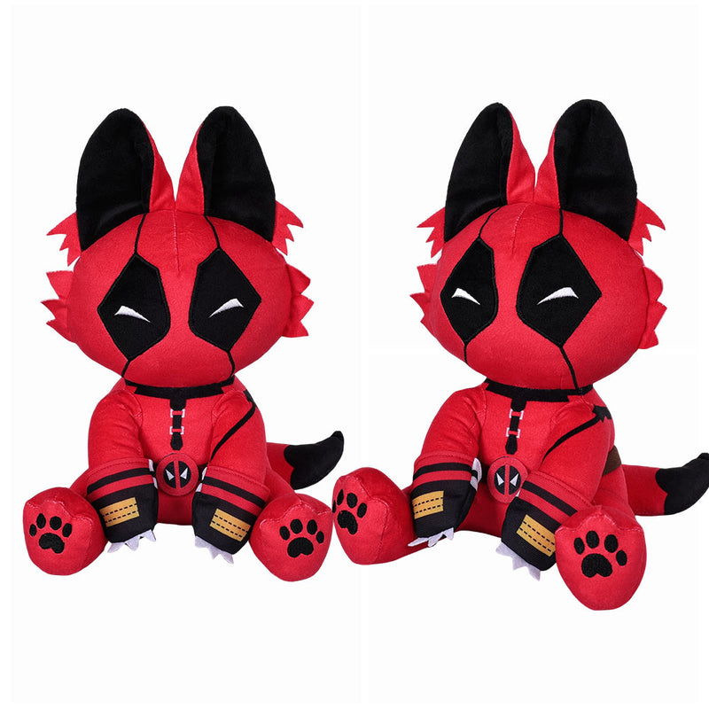 Wade Wilson Cosplay Plush Toys Cartoon Soft Stuffed Dolls Mascot Birthday Xmas Gift