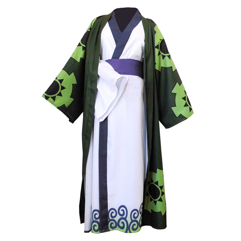 Wano Kuni Country Roronoa Zoro ONE PIECE Cosplay Kimono Costume