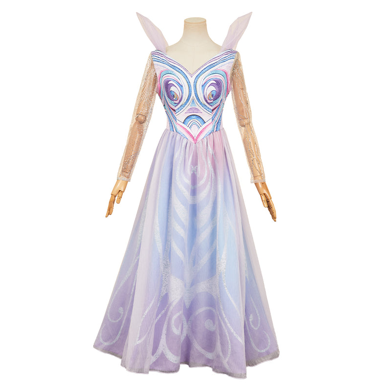 wiked glinda Cosplay Costume For Adult Man Female Halloween Costume