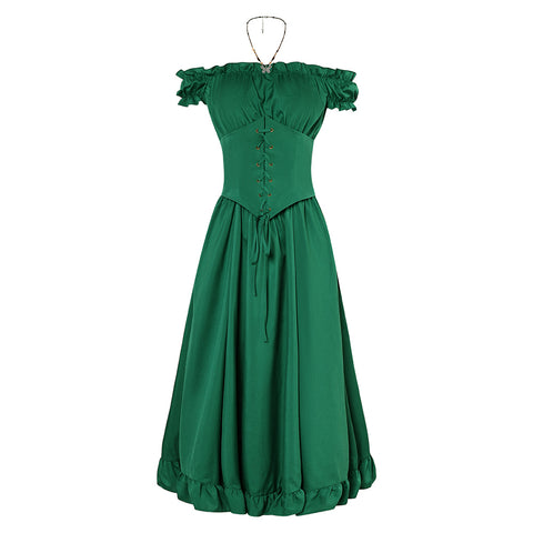 women Renaissance Cosplay Costume Outfits Halloween Carnival Suit dress