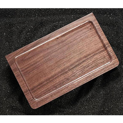 Wooden paper roll paper rack and toilet paper bracket single wall hanging natural wood hole is not necessary for simple installation