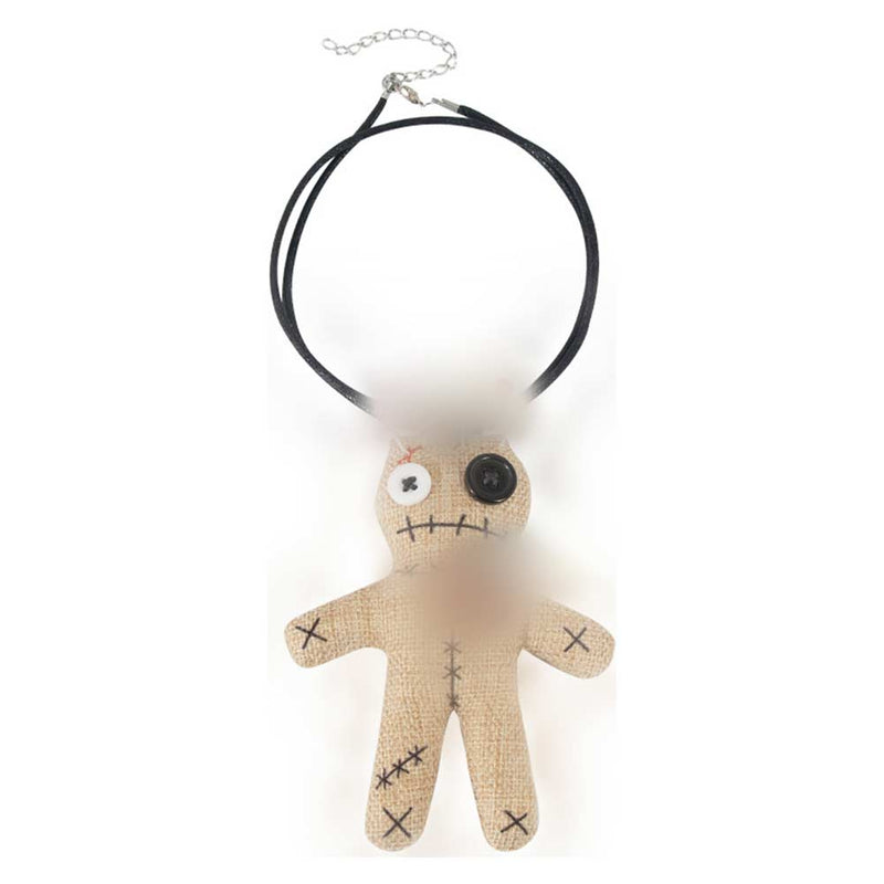 WOODOO Doll Necklace Hair Hoop Decoration Props  Hair Accessories