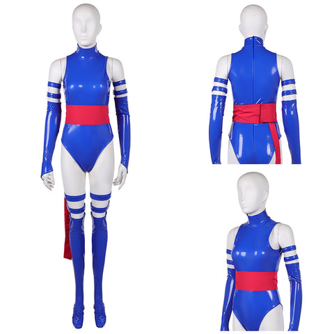 X-Men Psylocke Cosplay Costume For Adult Man Female Halloween Costume