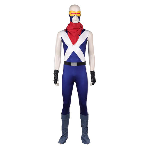 X-Men Scott Summers Cosplay Costume For Adult Man Female Halloween Costume