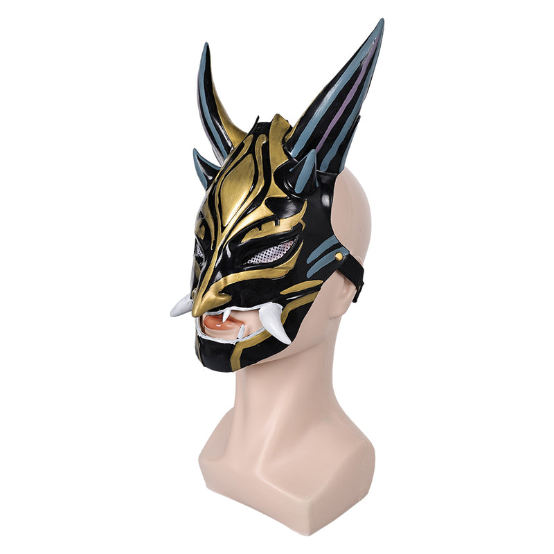 xiao Genshin Impact mask cos Helmet Masquerade Halloween Party Costume Props