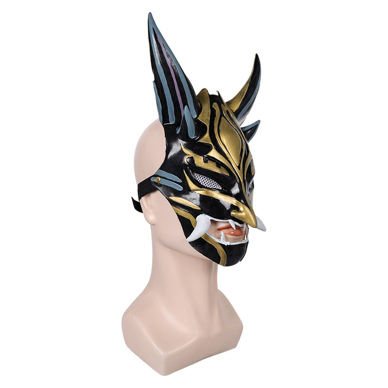 xiao Genshin Impact mask cos Helmet Masquerade Halloween Party Costume Props