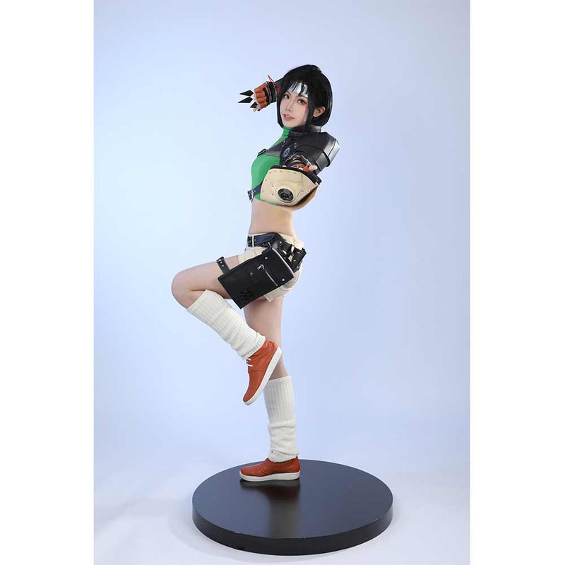 Yuffie Kisaragi Cosplay Costume Outfits Halloween Carnival Suit