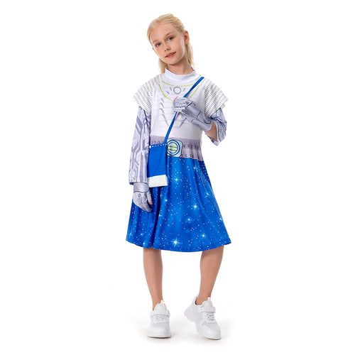 Zombie 3 Addison Cosplay Costume Dress Bag Outfits Halloween Carnival Suit