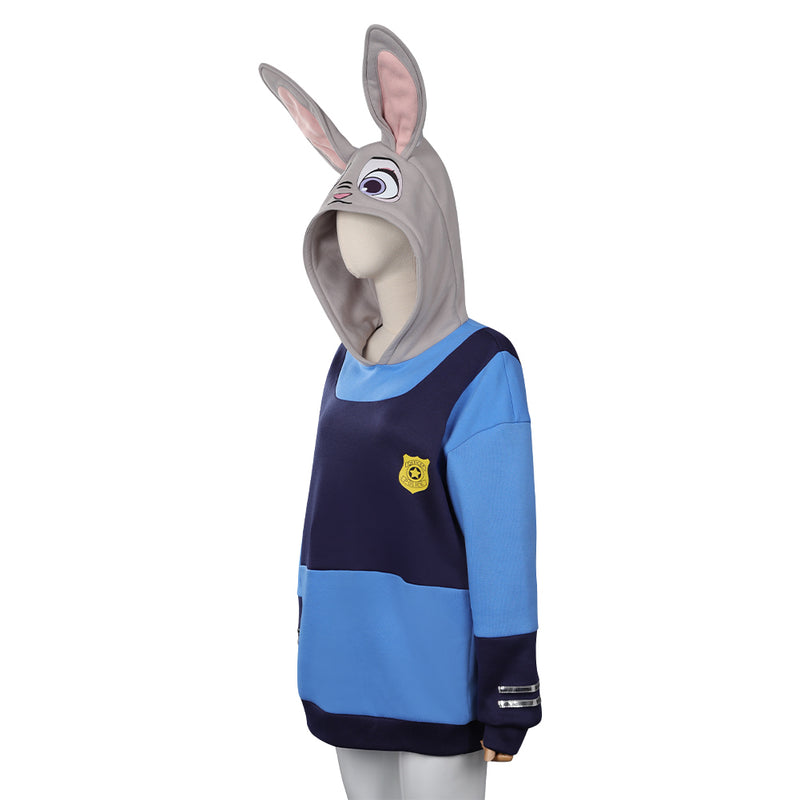 Zootopia Judy Original Cosplay Costume Hoodies Coat Halloween Carnival Party Suit