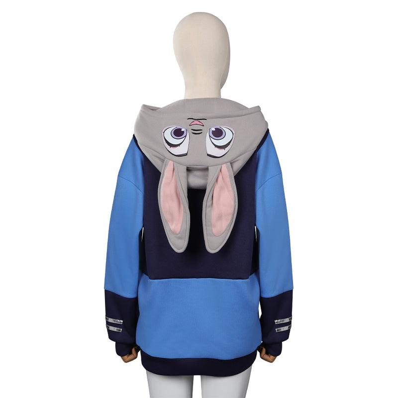 Zootopia Judy Original Cosplay Costume Hoodies Coat Halloween Carnival Party Suit