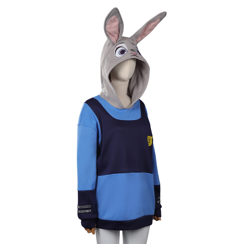 Zootopia Judy Original Cosplay Costume Hoodies Coat Halloween Carnival Party Suit